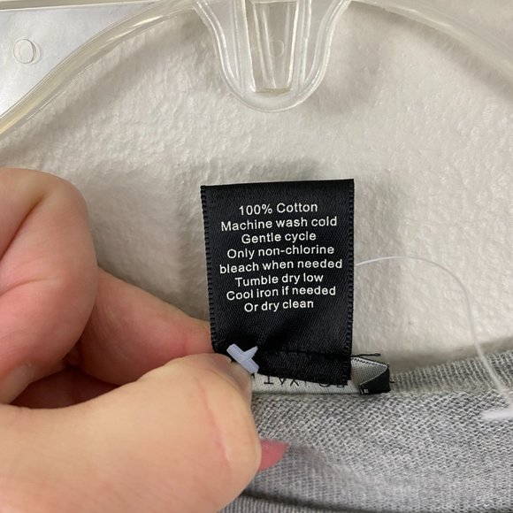 Ann Taylor Gray Balloon Sleeve Top - Picture 7 of 7